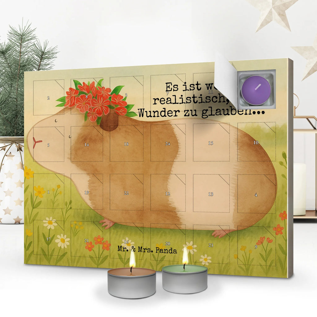 Scented candle advent calendar Guinea pig wisdom Design small animals, cute, funny, cute animal motives, hand drawn, small world, funny sayings, good mood, happy, gifts, gift ideas, special gifts, animal lover, card, wisdom, guinea pig, saying, reality, motivation, wonder, meerie, Meeries, flower child, wonderland