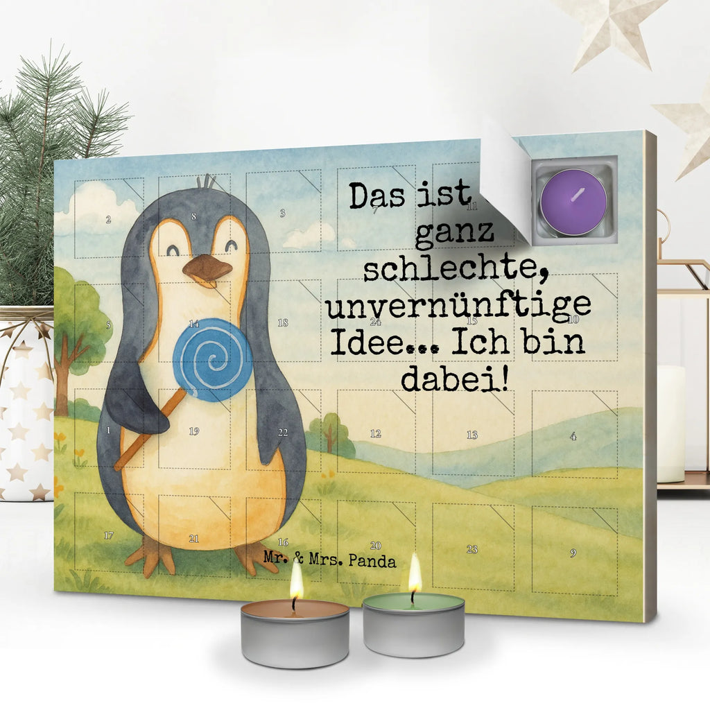 Scented candle advent calendar Penguin lollipop Design Penguin, North Pole, Winter, Penguins, rebel, crook, slogan, candy, bullshit, lollipop, penguins, hoodlum