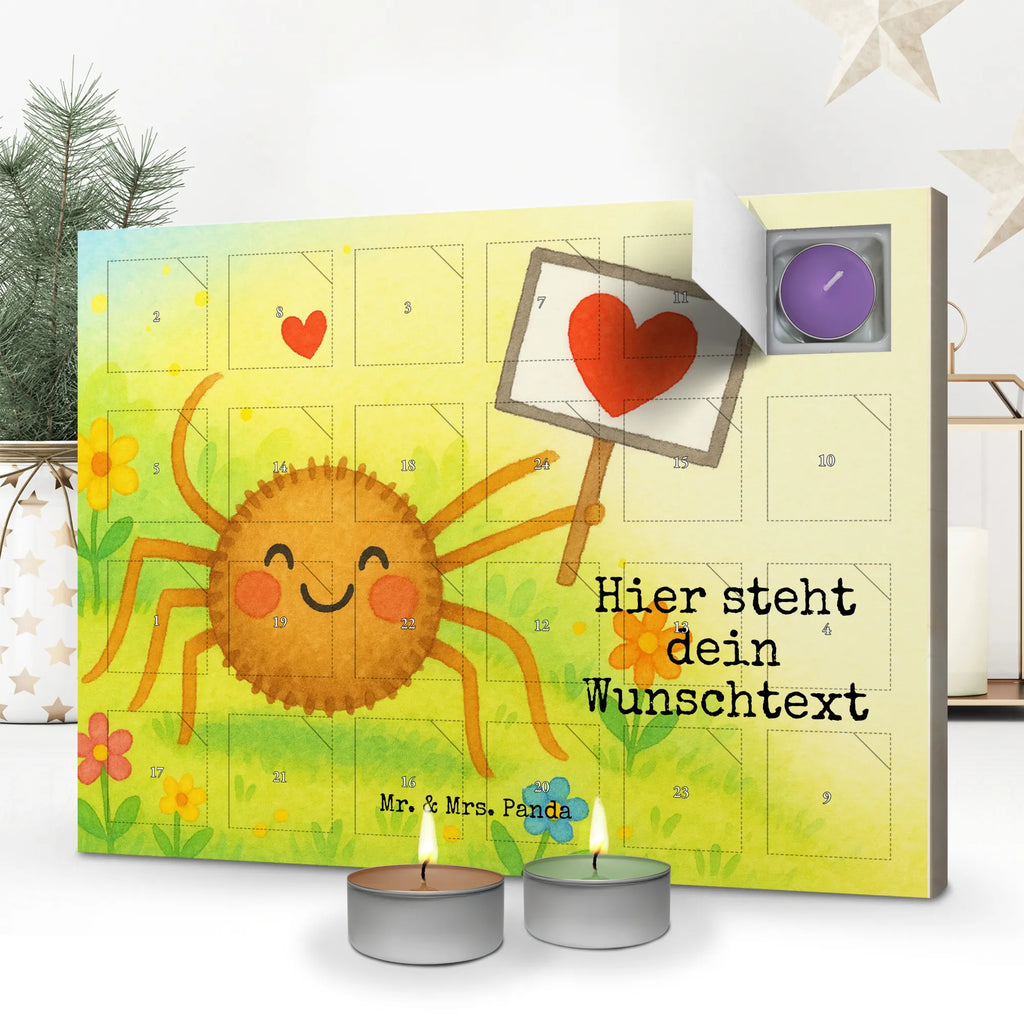 Personalisierter Duftkerzen Adventskalender Spinne Agathe Motivation Design Personalisierter Duftkerzen Adventskalender, Spinne Agathe, Spinne, Agathe, Videos, Merchandise, Dankeschön, Liebe, Vertrauen, Motivation, Glück