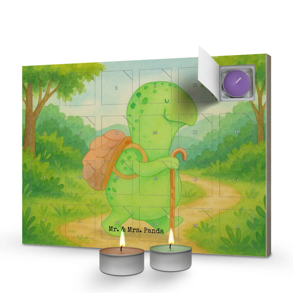 Scented candle advent calendar tortoise walker Design turtle, tortoise, reptile, ancient creature, cute, sweet, gift, gift ideas, birthday gift, illustrated, funny, turtle gift items, funny turtle gifts, pet turtles, mom, best friend, sister or daughter, turtle lover, new beginning, turtles, motivational slogan, motivation