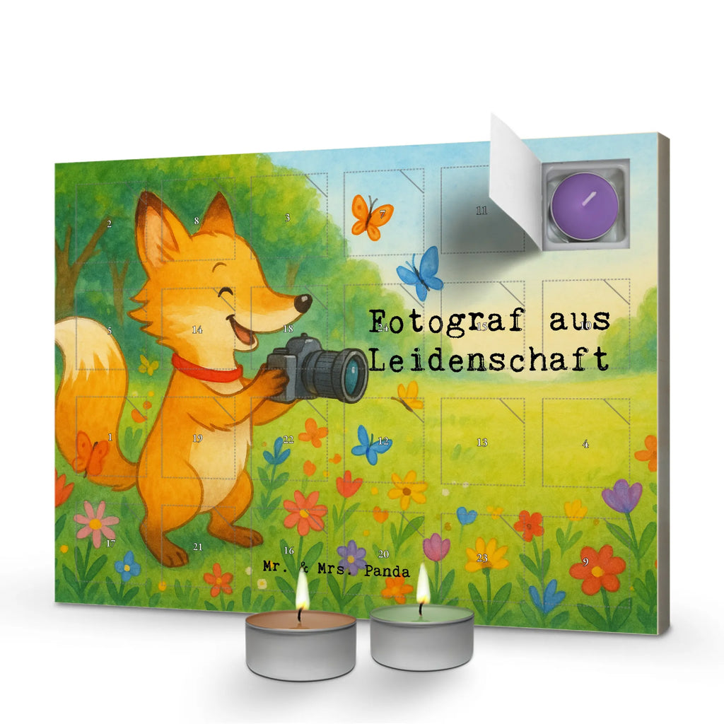 Scented candle advent calendar photographer passion Design gift, gift idea, best, farewell gift, passing exam, anniversary, retirement, promotion, job start, sayings, funny, profession