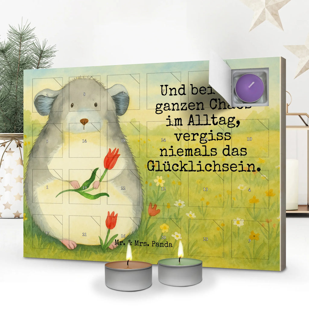 Scented candle advent calendar chinchilla flower Design small animals, cute, funny, cute animal motives, hand drawn, small world, funny sayings, good mood, happy, gifts, gift ideas, special gifts, animal lover, card, office life, depression, heartache, chinchillas, being sad, chaos, office, happiness, grief, chinchilla