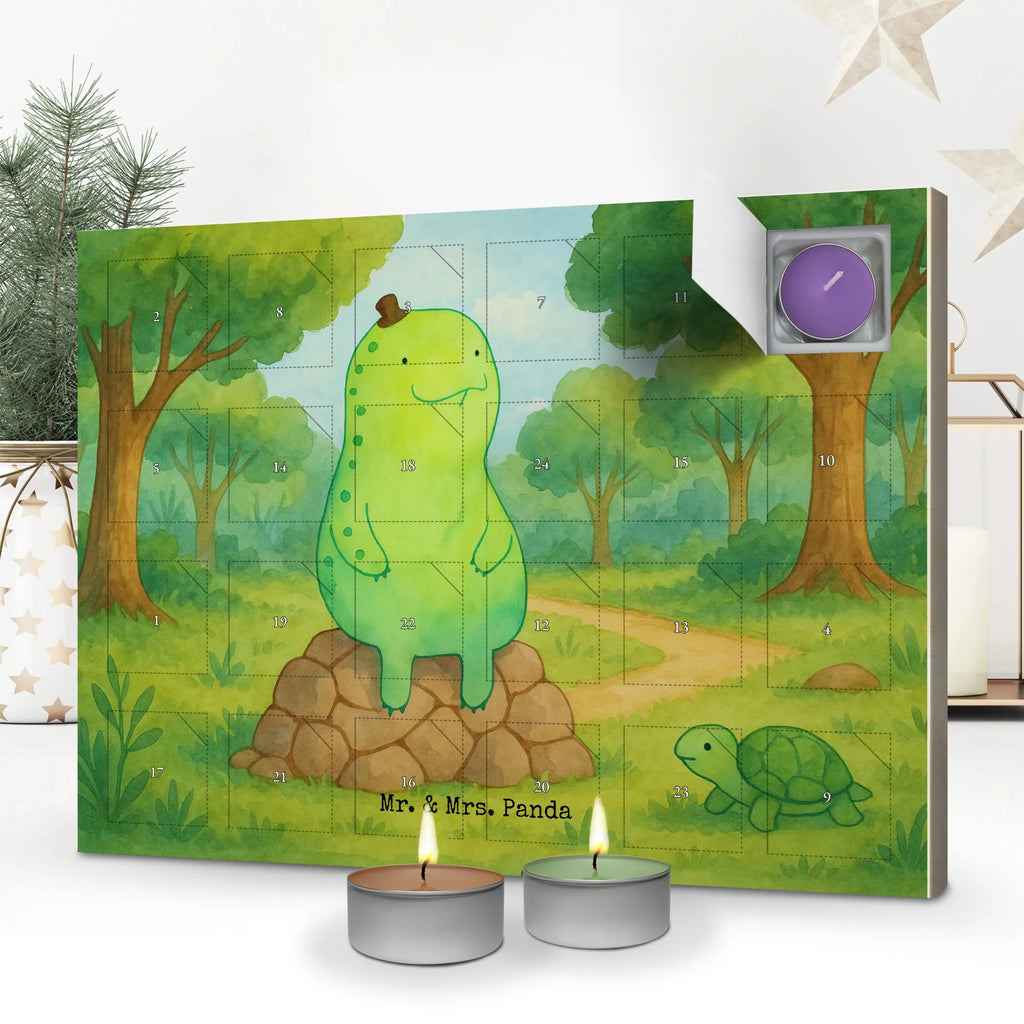 Scented candle advent calendar tortoise Break Design turtle, tortoise, reptile, ancient creature, cute, sweet, gift, gift ideas, birthday gift, illustrated, funny, turtle gift items, funny turtle gifts, pet turtles, mom, best friend, sister or daughter, turtle lover, Turtle, decelerate, mindful