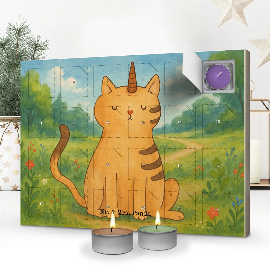 Scented candle advent calendar unicorn Cat Design unicorn, unicorns, Kitty, cat lover, cat present, Glitter, Kittycorn, Unicorn, Rainbow, cat gift