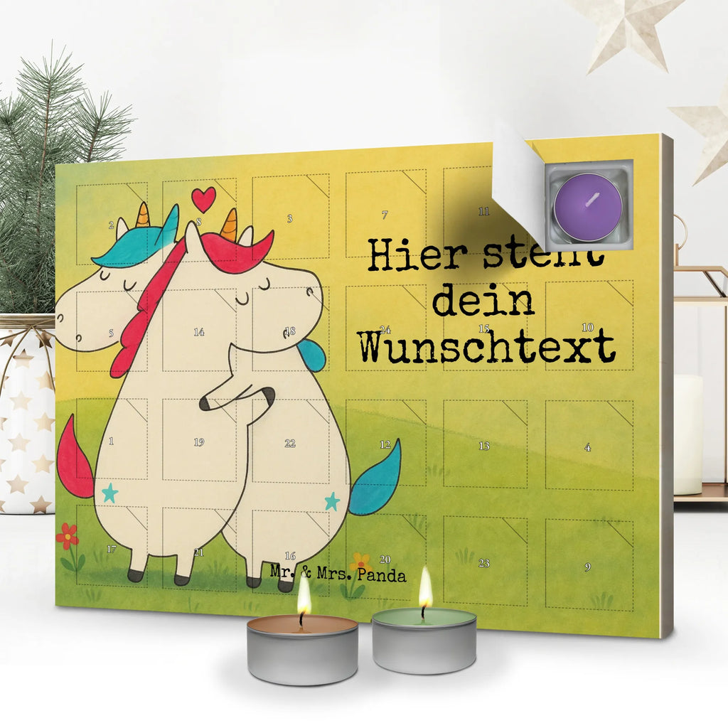 Personalisierter Duftkerzen Adventskalender Einhorn Mitteilung Design Personalisierter Duftkerzen Adventskalender, Unicorn, Einhorn, Einhörner, Einhorn Deko, Valentine, Ehe, Valentinstag, Partner, Spruch, Liebe, Witzig, Lustig, Geschenk