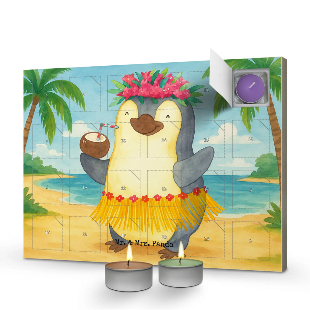 Scented candle advent calendar Penguin coconut Design Penguin, North Pole, Winter, Penguins, coconut, aloha, Hawaii, vacation, penguins