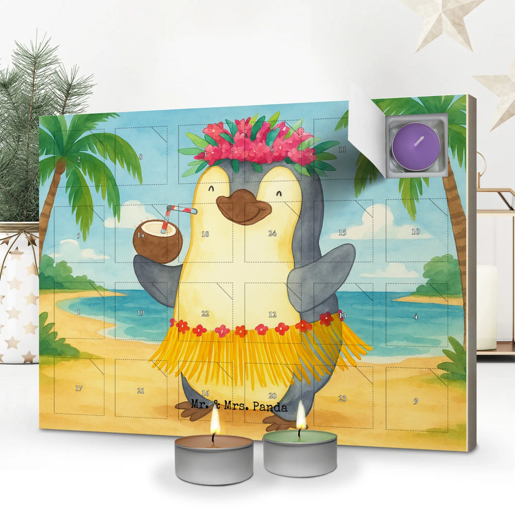 Scented candle advent calendar Penguin coconut Design Penguin, North Pole, Winter, Penguins, coconut, aloha, Hawaii, vacation, penguins