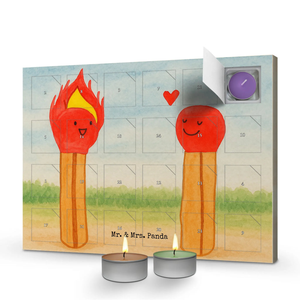 Scented candle advent calendar Matches Design Love, Loving, Two, Together, Marriage, Engagement, Proposal of marriage, Love gift, gift for her, gift for him, anniversary gift