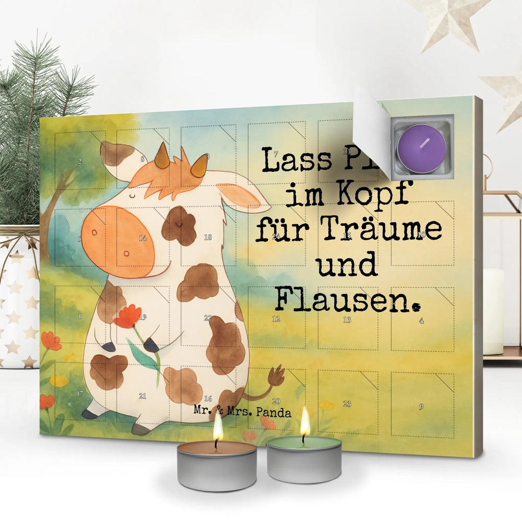 Scented candle advent calendar Cow Design farm, farm animals, animals, dairy cow, cows, yard, dreams, magic, saying, milk, nonsense, cow, motivtion