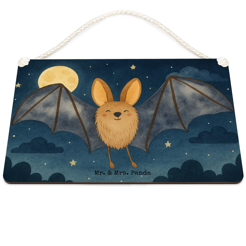 Deko Schild Fledermaus Flügel Design