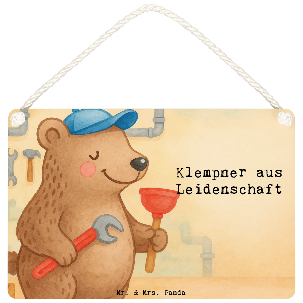 Dekoracyjny znak Hydraulik Pasja Design Dawać, Koleżanka, Kolega, Emerytura, Pożegnanie, Jubileusz, Wykształcenie, Zawód, Prezent, Dziękuję, Dziękuję bardzo, Współpracownik, Pracownik