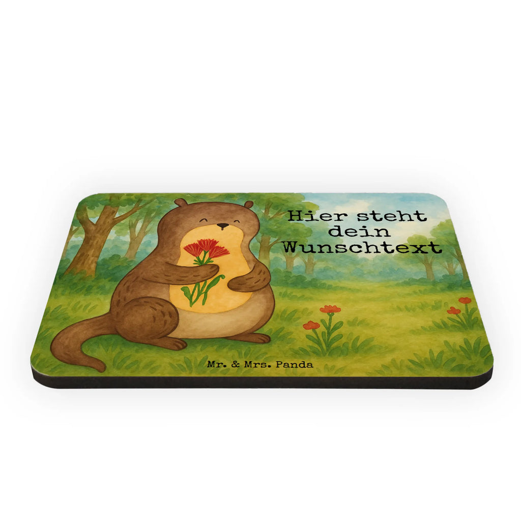 Personalized Magnet otter Bunch of flowers Design otter, marten, sea otter, European otter, water mammal, aquatic animal, baby otter, predator, water, otter gifts, animal lover, gift ideas for animal lovers, animal, mammal, water animal, gifts for people in love, Otter Sea Otter Lake Otter