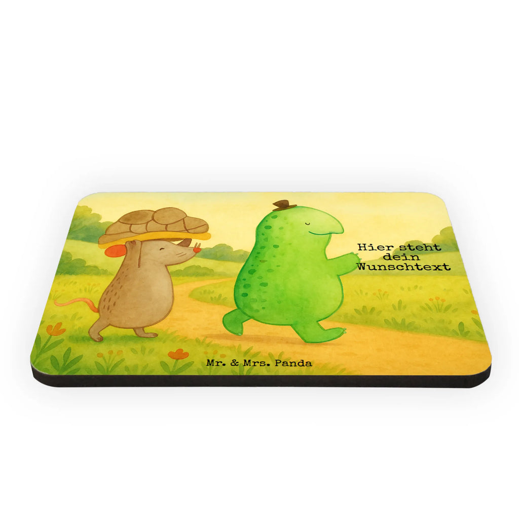 Personalizowany Magnes żółw mysz Design Skałka