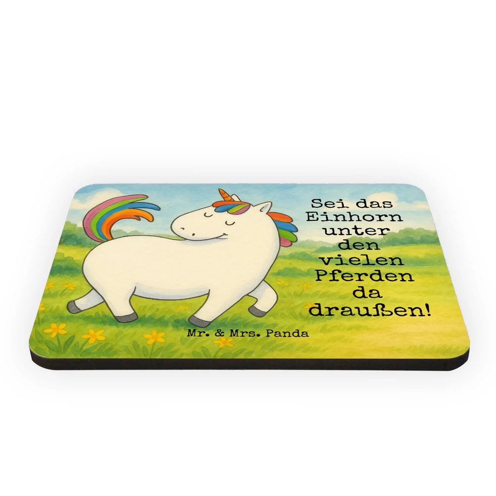 Magnet Einhorn Stolzieren Design Kühlschrankmagnet, Pinnwandmagnet, Whiteboard Magnet, Souvenir Magnet, Kühlschrank Dekoration, Notiz Magnet, Dekomagnet, Motivmagnete, Einhorn, Einhörner, Einhorn Deko, Unicorn, stolz, Reiten, anders, Geschenk, Freundin, Reiter, Pferd, bunt