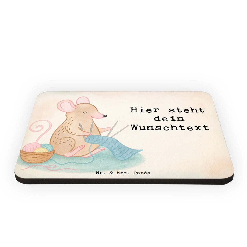 Personalized Magnet Mouse Knit Design Gift, sport, hobby, giving, thank you, award, profit, athlete, Knitting, DIY