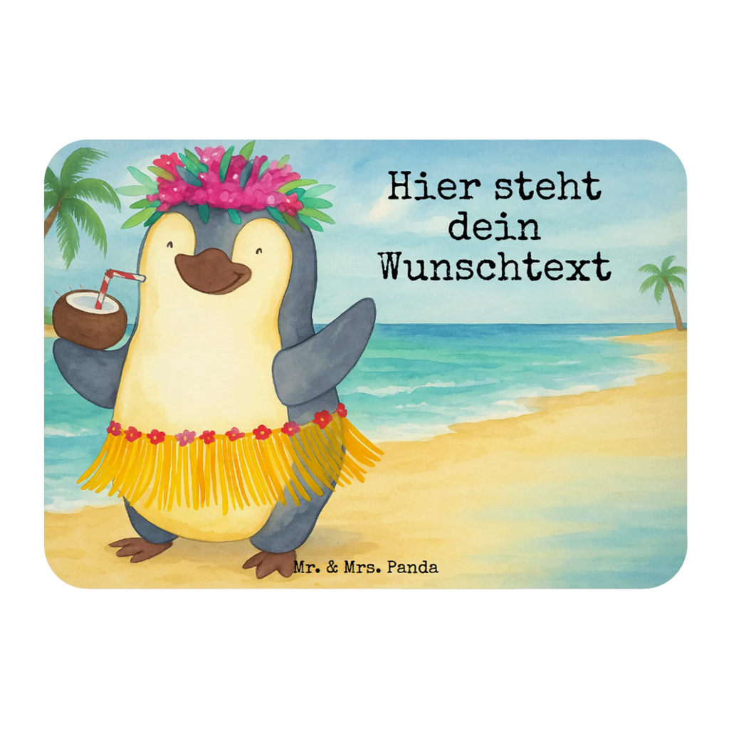 Personalized Magnet Penguin coconut Design Penguin, North Pole, Winter, Penguins, aloha, Hawaii, vacation, penguins, coconut