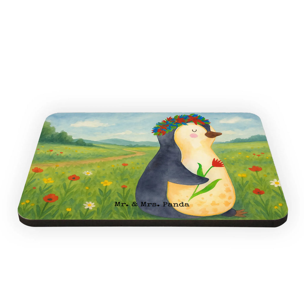 Magnet Pinguin Blumen Design Kühlschrankmagnet, Motivmagnete, Whiteboard Magnet, Dekomagnet, Kühlschrank Dekoration, Notiz Magnet, Souvenir Magnet, Pinnwandmagnet, Pinguin, Motivation, Lebensziele, Wünsche, Pinguine, Leben, Ziele, Geschenkidee, Lebenslust, Liebeskummer, Universum, Blumenkranz