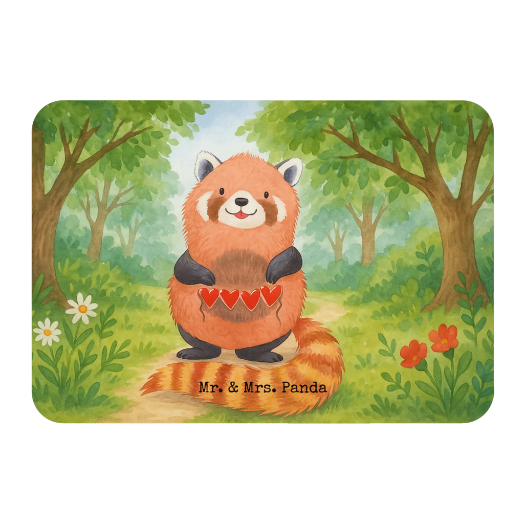 Magnet Roter Panda Design Kühlschrank Dekoration, Notiz Magnet, Motivmagnete, Pinnwandmagnet, Whiteboard Magnet, Dekomagnet, Souvenir Magnet, Kühlschrankmagnet, Tiermotive, Gute Laune, lustige Sprüche, Tiere, Liebling, Lieblingsmensch, Herz, Rot, Liebe, Panda