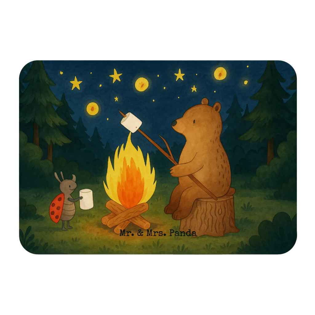 Magnet Bär & Marienkäfer Lagerfeuer Design Souvenir Magnet, Kühlschrankmagnet, Dekomagnet, Kühlschrank Dekoration, Notiz Magnet, Whiteboard Magnet, Motivmagnete, Pinnwandmagnet, Bär, Teddy, Teddybär, Lagerfeuer