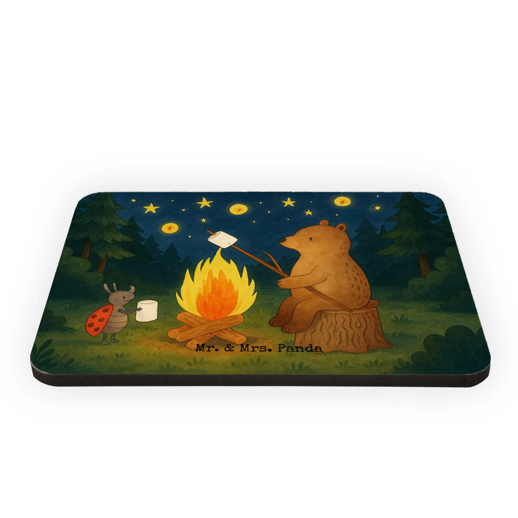Magnet Bär & Marienkäfer Lagerfeuer Design Souvenir Magnet, Kühlschrankmagnet, Dekomagnet, Kühlschrank Dekoration, Notiz Magnet, Whiteboard Magnet, Motivmagnete, Pinnwandmagnet, Bär, Teddy, Teddybär, Lagerfeuer
