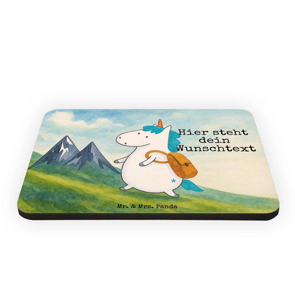 Personalized Magnet unicorn climber Design unicorn, unicorns, world traveler, mountaineer, explorer, adventurer, adventure, travel, world trip, mountains, english, Einhorn, vacation