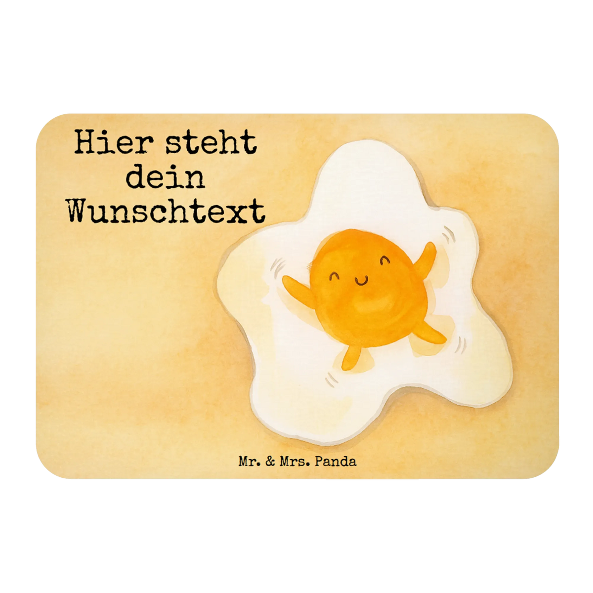 Personalized Magnet Fried egg egg Design small animals, cute, funny, cute animal motives, hand drawn, small world, funny sayings, good mood, happy, gifts, gift ideas, special gifts, animal lover, card, Egg, day, nice, love, fried egg