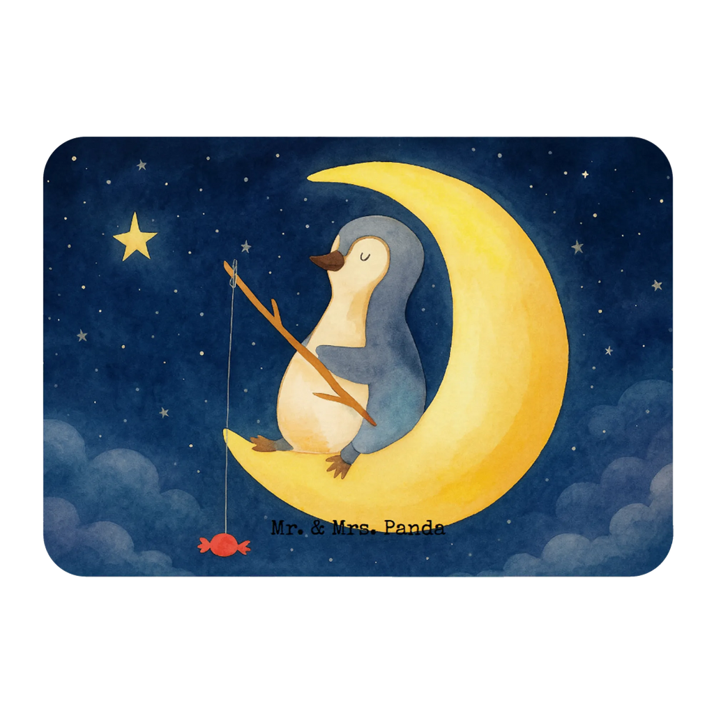 Magnet Pinguin Mond Design Pinnwandmagnet, Souvenir Magnet, Kühlschrank Dekoration, Kühlschrankmagnet, Dekomagnet, Notiz Magnet, Whiteboard Magnet, Motivmagnete, Pinguin, schlafen, Spruch, Pinguine, Einschlafen, Schlafzimmer, Gästezimmer, Schlafstörungen, Nachtruhe