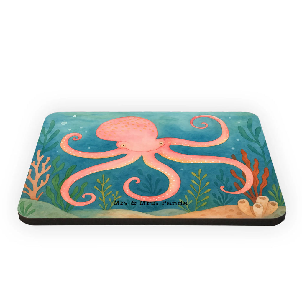 Magnet Tintenfisch Design Notiz Magnet, Kühlschrankmagnet, Pinnwandmagnet, Souvenir Magnet, Kühlschrank Dekoration, Whiteboard Magnet, Motivmagnete, Dekomagnet, Tiermotive, Gute Laune, lustige Sprüche, Tiere, Wasser, Meer, Meerestier, Ozean, Arme, Krake, Tintenfisch