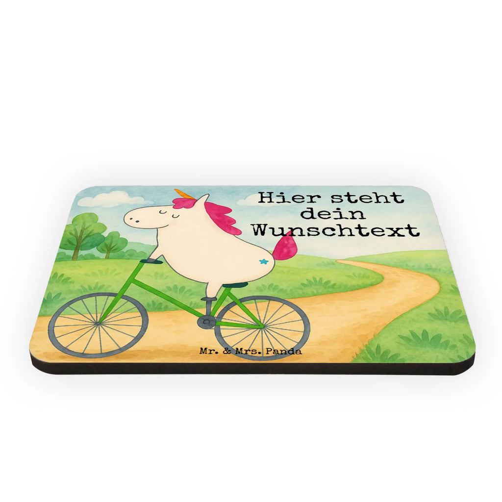 Personalizowany Magnes Jednorożec Rowerzysta Design Jednorożec, jednorożce, dekoracje jednorożca, jednorożec