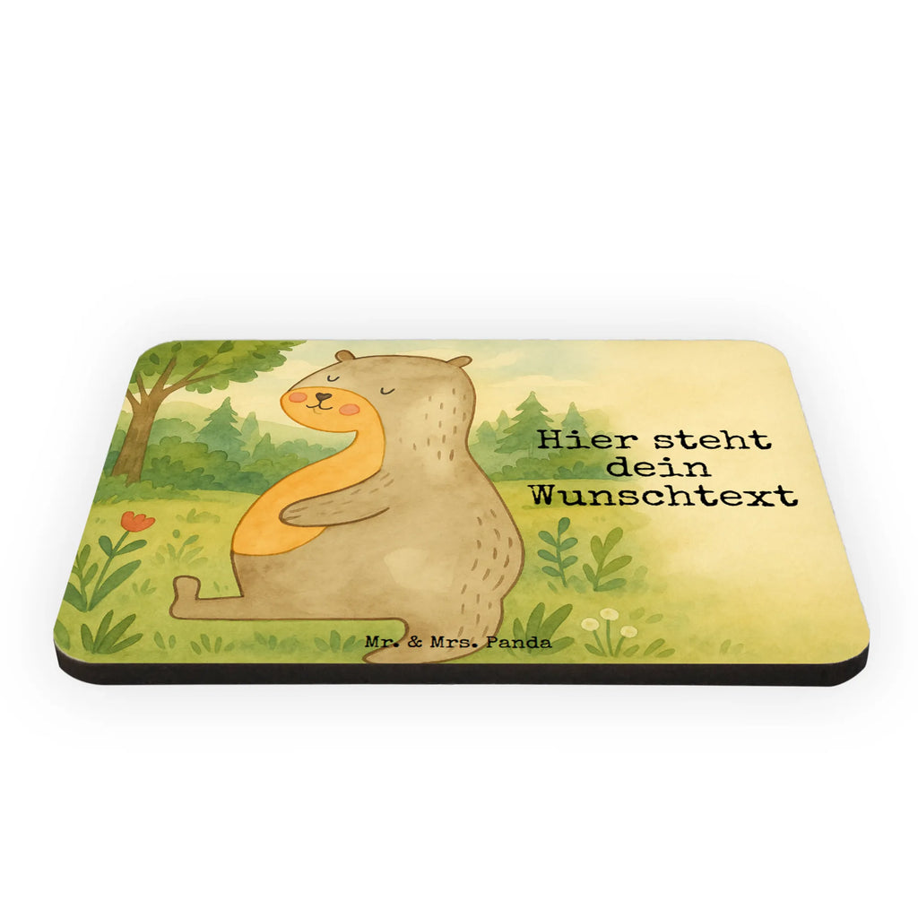 Personalized Magnet otter Belly Design otter, marten, sea otter, European otter, water mammal, aquatic animal, baby otter, predator, water, otter gifts, animal lover, gift ideas for animal lovers, animal, mammal, water animal, gifts for people in love, Otter Sea Otter Lake Otter