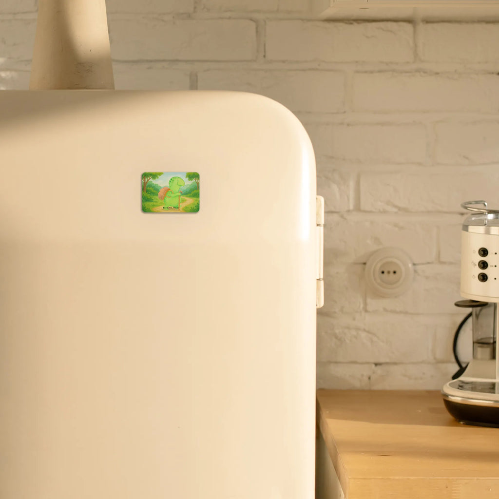 Magnet Schildkröte Wanderer Design Kühlschrank Dekoration, Whiteboard Magnet, Dekomagnet, Kühlschrankmagnet, Notiz Magnet, Souvenir Magnet, Motivmagnete, Pinnwandmagnet, Schildkröte, Motivationsspruch, Neuanfang, Motivationssprüche, Schildkröten, Motivation