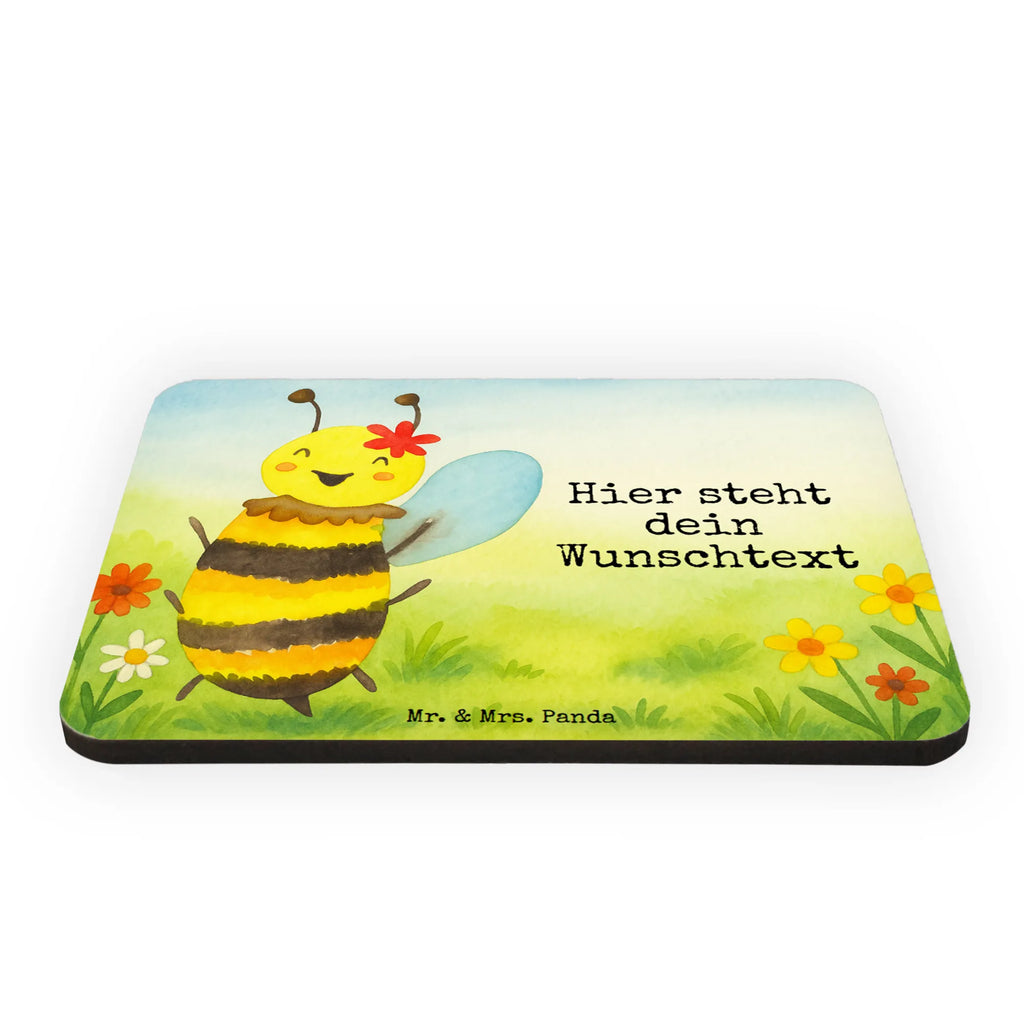 Personalized Magnet bee happy Design Bee, wasp, bumblebee