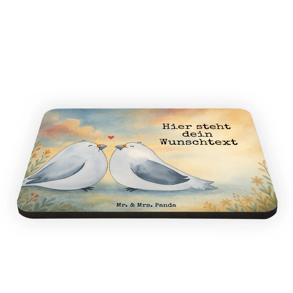 Personalizowany Magnes Gołębia miłość Design Miłość, partner, przyjaciel, przyjaciółka, mąż, żona, wesele, zaręczyny, prośba o rękę, prezent miłosny, rocznica, dzień ślubu