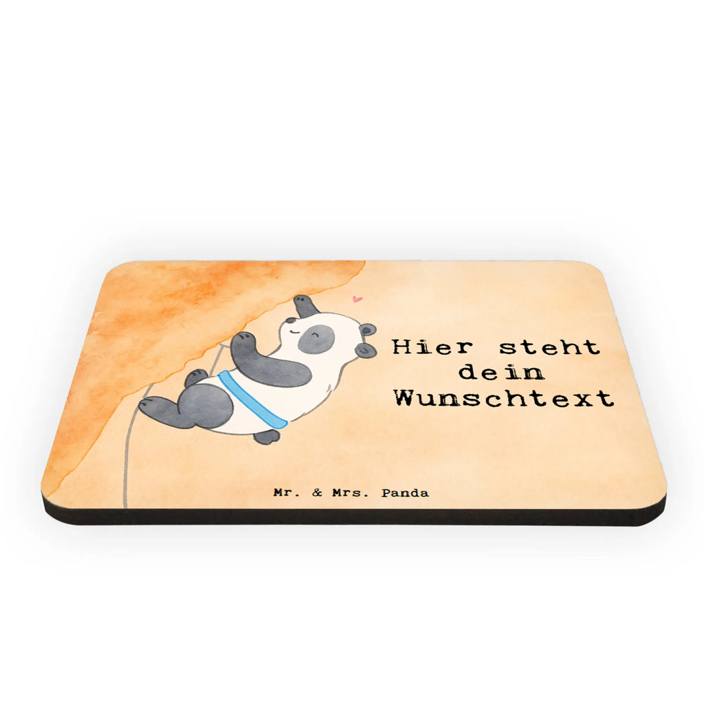 Personalized Magnet panda Climb Design Gift, sport, hobby, giving, thank you, award, profit, athlete, Climbing, bouldering, climbing sport, indoor climbing