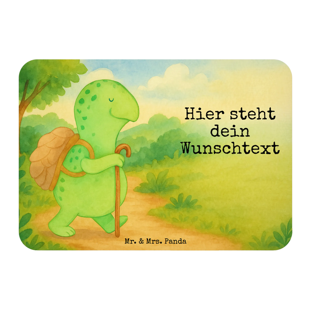 Personalizowany Magnes żółw Wędrowiec Design Skałka