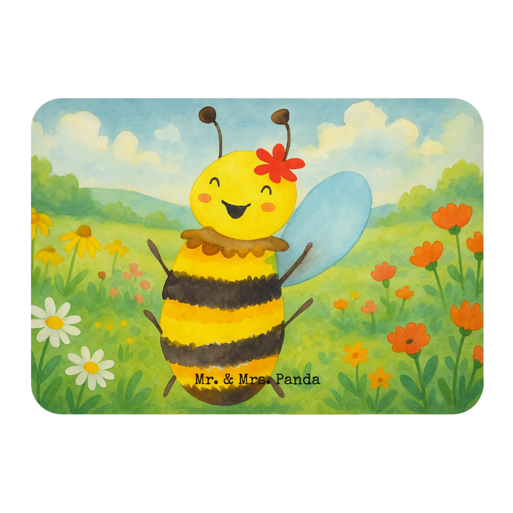 Magnet Biene Happy Design Pinnwandmagnet, Souvenir Magnet, Notiz Magnet, Kühlschrankmagnet, Kühlschrank Dekoration, Motivmagnete, Dekomagnet, Whiteboard Magnet, Biene, Wespe, Hummel