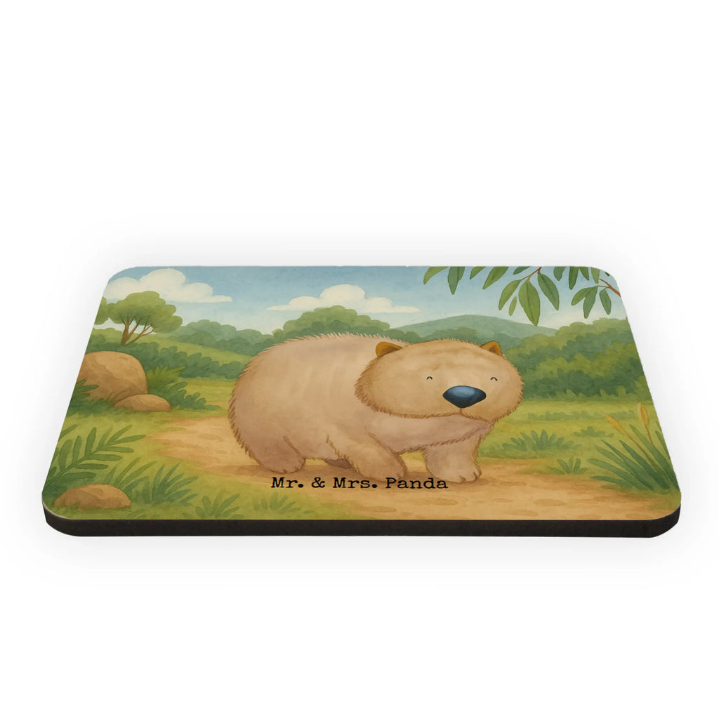 Magnet Wombat Design Dekomagnet, Kühlschrank Dekoration, Pinnwandmagnet, Motivmagnete, Notiz Magnet, Souvenir Magnet, Whiteboard Magnet, Kühlschrankmagnet, Tiermotive, Gute Laune, lustige Sprüche, Tiere, Motivation, Spruch, Das Leben ist schön, Australien, Wombat