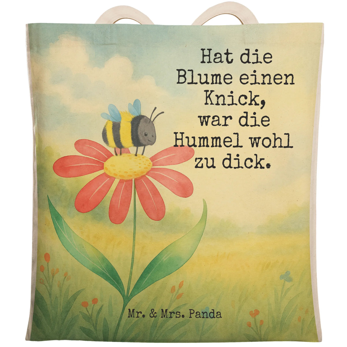 Shopping bag bumblebee flower Design card, gift ideas, gifts, small animals, cute, cute animal motives, hand drawn, funny sayings, good mood, special gifts, animal lover, flower, nature, bumblebees, fluffy, bumble bee, wasp, field