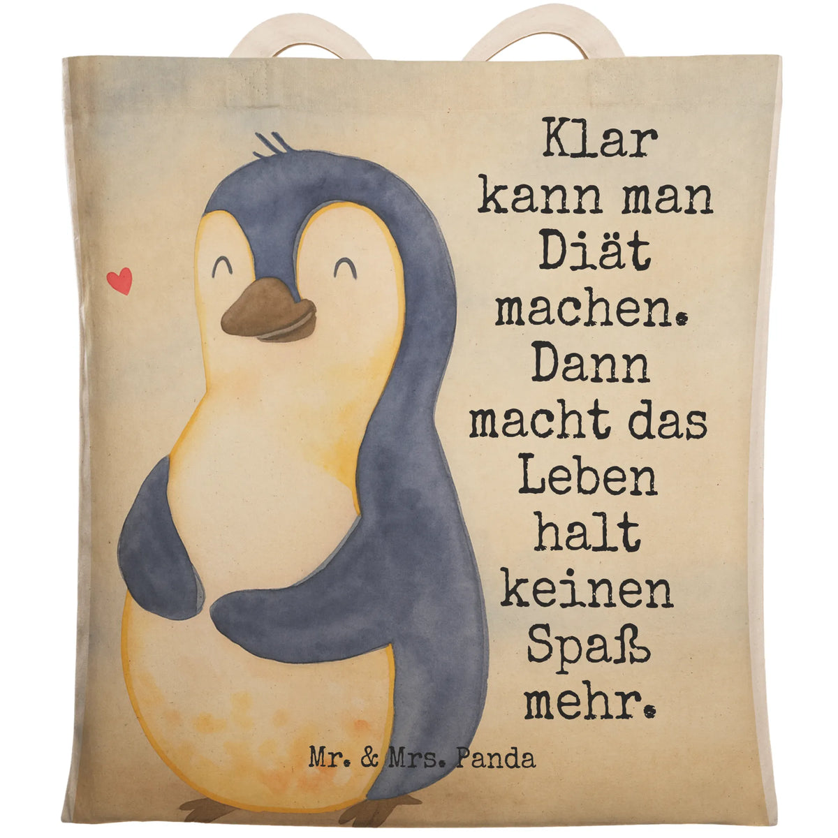 Shopping bag Penguin diet Design North Pole, Penguins, diet, weight, body love, penguins, self-love, losing weight, self-respect