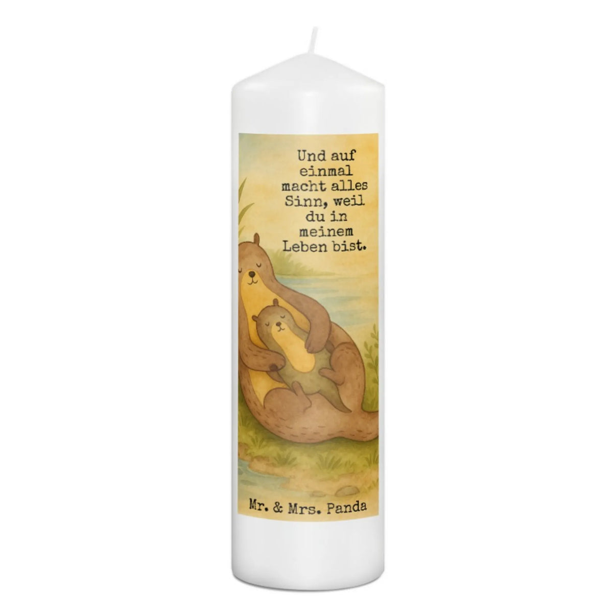 Candle otter child Design aquatic animal, otter gifts, gift ideas for animal lovers, gifts for people in love, animal, water animal, animal lover, mammal, marten, sea otter, European otter, water mammal, baby otter, predator, water, Otter Sea Otter Lake Otter