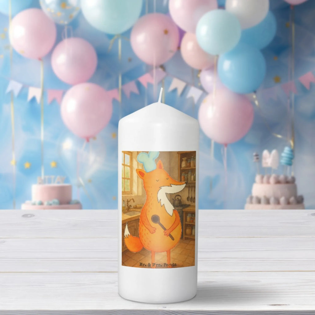 Candle Fox A cook Design fox, foxes, forest wildlife, clever as a fox, animal lover, Chefs, Kitchen decoration, Baker, Fox, Cook gift, Slogan funny, funny, Kitchen slogan, Party slogan