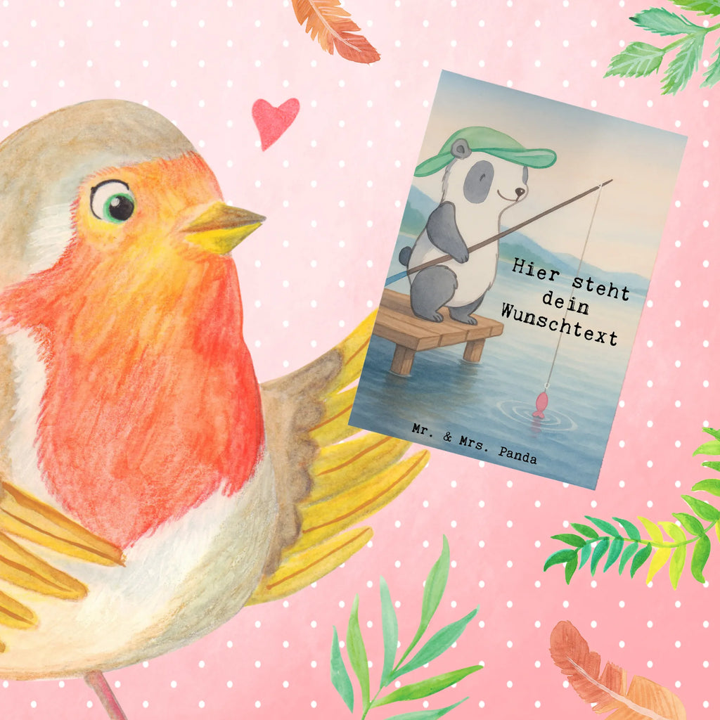 Personalisierte Grußkarte Panda Angeln Design Grußkarten personalisiert, Personalisierte Glückwunschkarte, Grußkarte mit Namen, Personalisierte Einladungskarte, Personalisierte Geburtstagskarte, Grußkarte als Geldgeschenk, Personalisierte Hochzeitskarte, Personalisierte Grußkarte, Personalisierte Karte, Grußkarte mit persönlichen Nachrichten, Grußkarte selber drucken, Grußkarte selbst gestalten, Personalisiertere Klappkarte, Geschenk, Sport, Sportart, Hobby, Schenken, Danke, Dankeschön, Auszeichnung, Gewinn, Sportler, Angelsport, Hobbyangler, angeln gehen, Angelverein, Angler, angeln