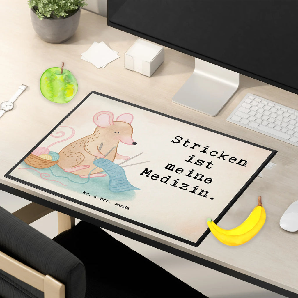 Podkładka na biurko mysz dzierganie Design Schreibwaren, Schreibtischauflage, Schreibtischunterlage Groß, Schreibunterlage, Schreibtisch Unterlagen, Büroartikel, Bürobedarf, Geschenk, Sport, Sportart, Hobby, Schenken, Danke, Dankeschön, Auszeichnung, Gewinn, Sportler, DIY, Stricken