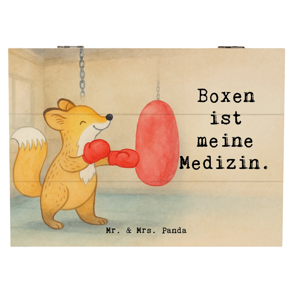 Holzkiste Fuchs Boxen Design Aufbewahrungsbox, Erinnerungskiste, Truhe, Erinnerungsbox, Geschenkbox, Holzkiste, Kiste, Schatzkiste, Dekokiste, Geschenkdose, Schatulle, XXL, Geschenk, Sport, Sportart, Hobby, Schenken, Danke, Dankeschön, Auszeichnung, Gewinn, Sportler, Boxen, Boxtraining, Boxkampf
