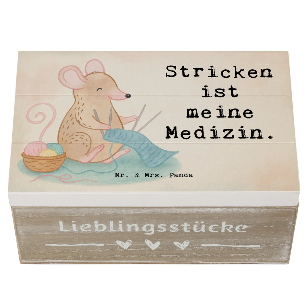 Holzkiste Maus Stricken Design Holzkiste, Erinnerungskiste, Geschenkdose, Aufbewahrungsbox, Dekokiste, XXL, Kiste, Erinnerungsbox, Schatulle, Schatzkiste, Truhe, Geschenkbox, Geschenk, Sport, Sportart, Hobby, Schenken, Danke, Dankeschön, Auszeichnung, Gewinn, Sportler, Stricken, DIY