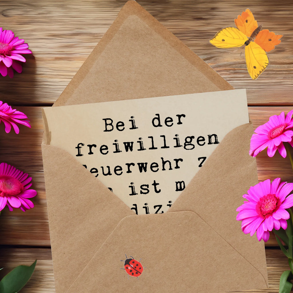 Deluxe Karte Bär Freiwillige Feuerwehr Design Hochwertige Klappkarte, Hochzeitskarte, Grußkarte, Glückwunschkarte, Geburtstagskarte, Hochwertige Grußkarte, Klappkarte, Einladungskarte, Karte, Geschenk, Sport, Sportart, Hobby, Schenken, Danke, Dankeschön, Auszeichnung, Gewinn, Sportler, Feuerwehrfest, Freiwillige Feuerwehr, Jugendfeuerwehr