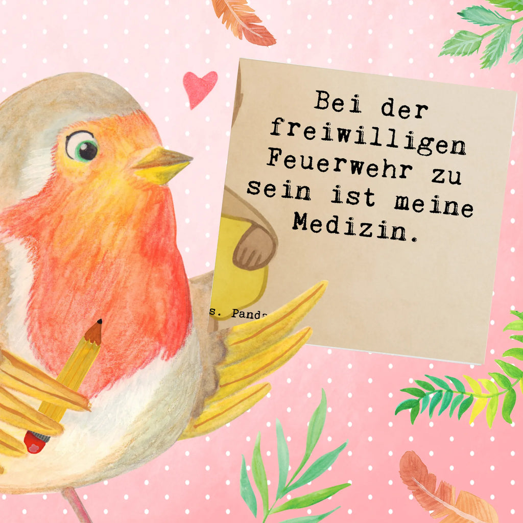 Deluxe Karte Bär Freiwillige Feuerwehr Design Hochwertige Klappkarte, Hochzeitskarte, Grußkarte, Glückwunschkarte, Geburtstagskarte, Hochwertige Grußkarte, Klappkarte, Einladungskarte, Karte, Geschenk, Sport, Sportart, Hobby, Schenken, Danke, Dankeschön, Auszeichnung, Gewinn, Sportler, Feuerwehrfest, Freiwillige Feuerwehr, Jugendfeuerwehr