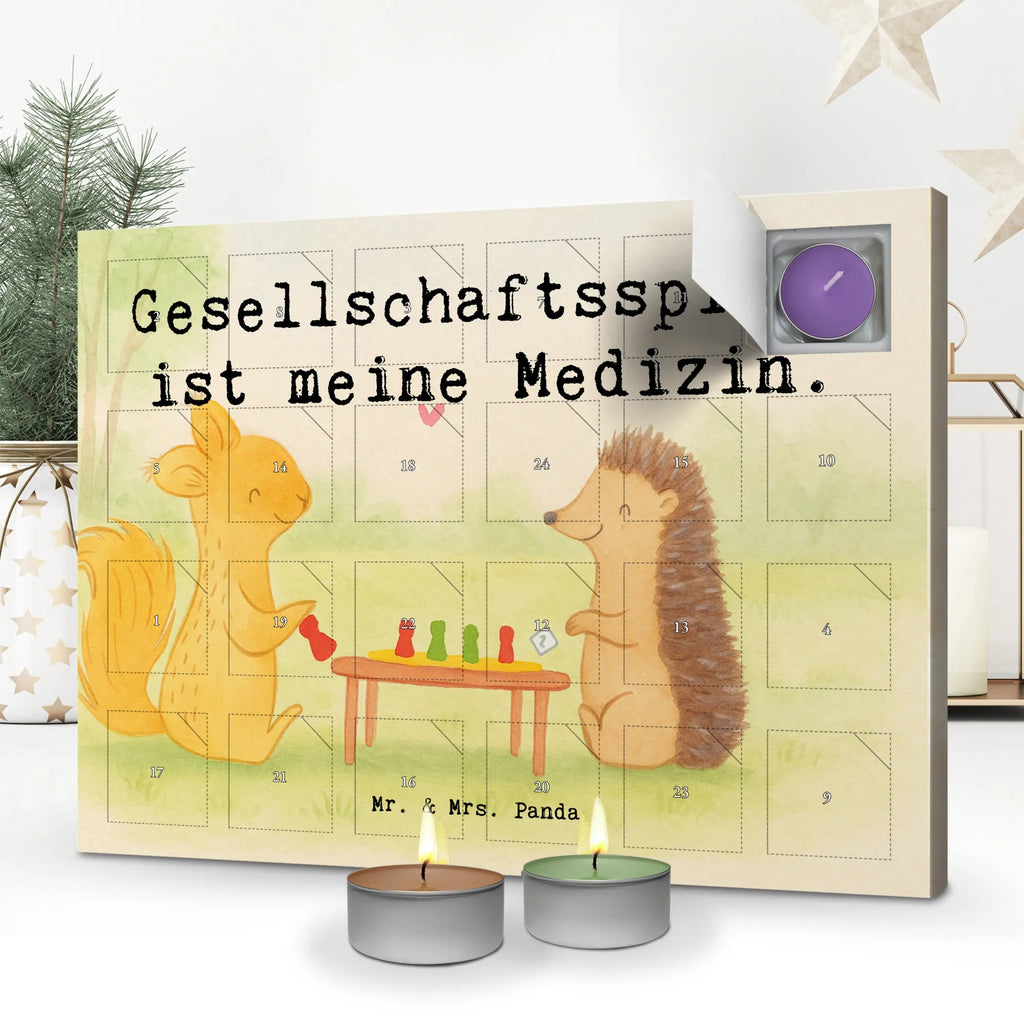 Scented candle advent calendar Squirrel board games Design Gift, sport, hobby, giving, thank you, award, profit, athlete, game night, games, Board games