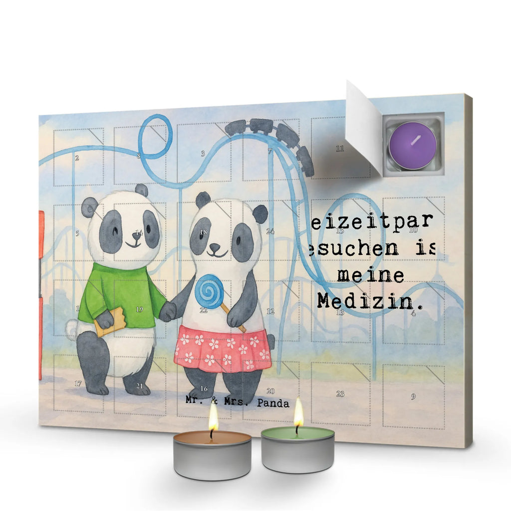 Scented candle advent calendar pandas visit amusement park Design Gift, sport, hobby, giving, thank you, award, profit, athlete, ride a roller coaster, Visit an amusement park