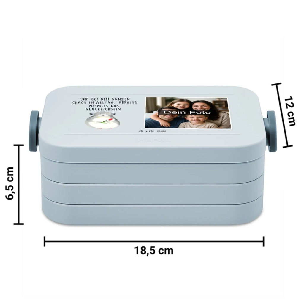 MEPAL Foto Bentobox Chinchilla Blume Foto Lunchbox, Foto Bentobox, Foto Brotdose, Tiermotive, Gute Laune, lustige Sprüche, Tiere, Chinchilla, Kummer, Chinchillas, Glücklichsein, traurig sein, Chaos, Liebeskummer, Büro, Depressionen, Büroalltag